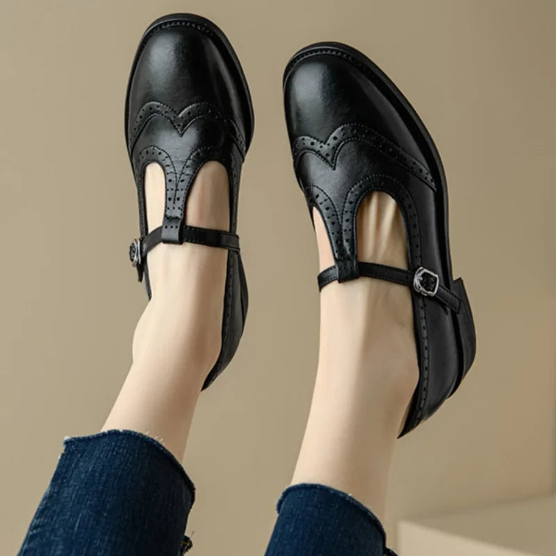 Selma – Scarpe eleganti da donna con cinturino a T — 1