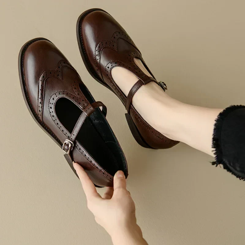 Selma – Scarpe eleganti da donna con cinturino a T — 2