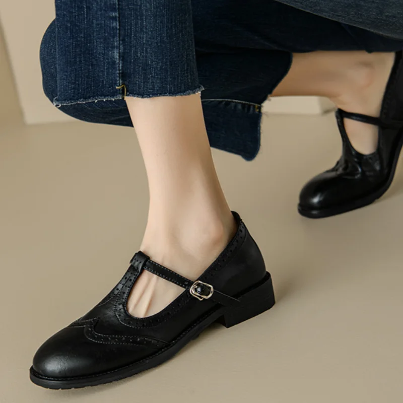 Selma – Scarpe eleganti da donna con cinturino a T — 4
