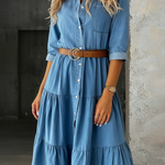 Zenzi - Abito in denim elegante e casual — 2