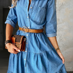 Zenzi - Abito in denim elegante e casual — 3