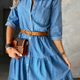 Zenzi - Abito in denim elegante e casual — 3