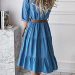 Zenzi - Abito in denim elegante e casual — 4