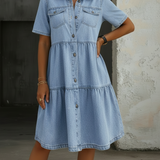 Wilma - Abito in denim elegante e casual — 2