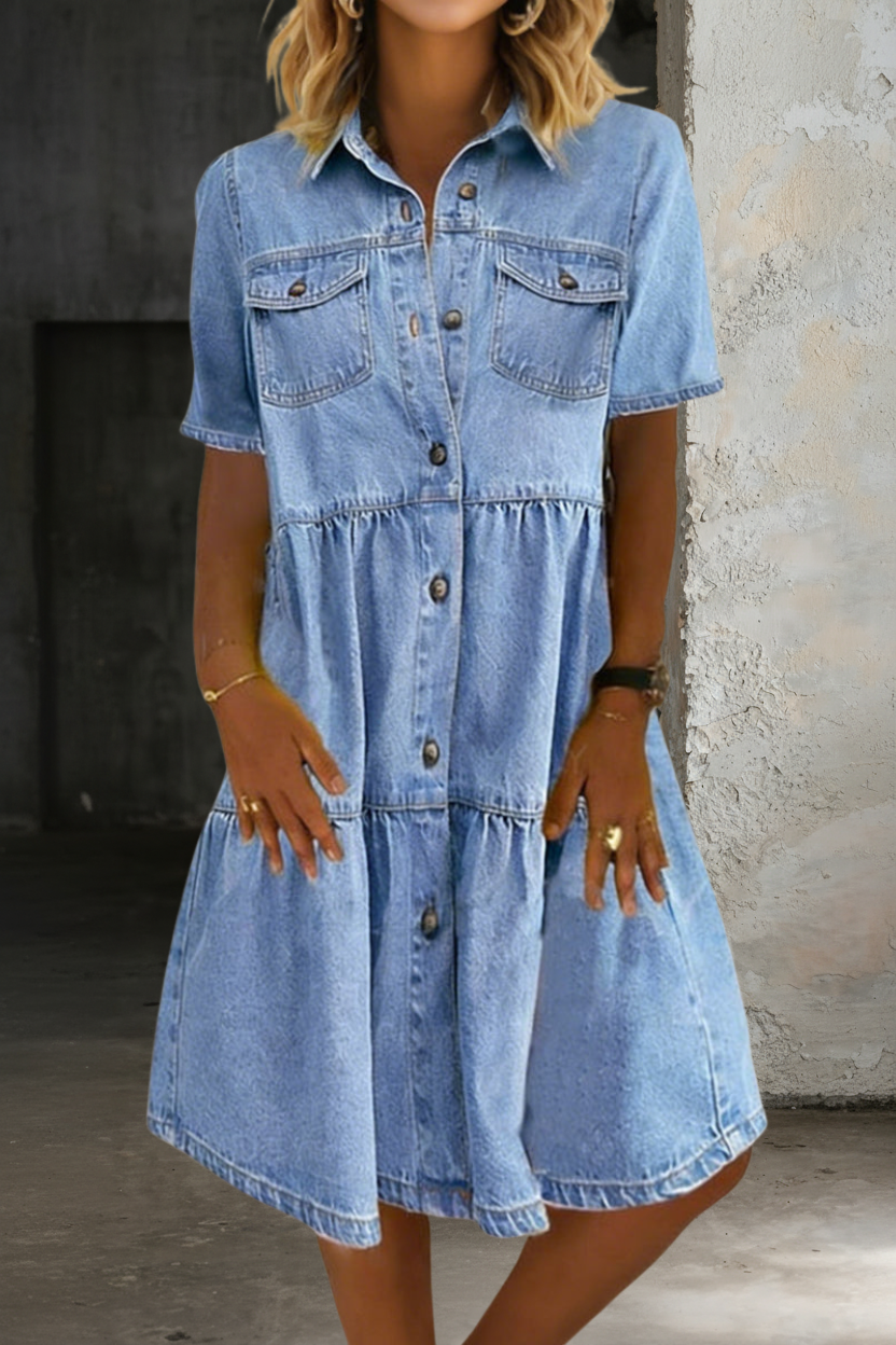 Wilma - Abito in denim elegante e casual — 3