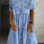 Wilma - Abito in denim elegante e casual — 3