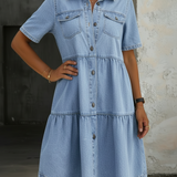 Wilma - Abito in denim elegante e casual — 4