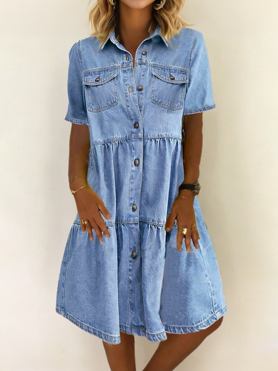 Wilma - Abito in denim elegante e casual — 5