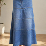 Wilhelmine - Gonna in denim di media lunghezza — 3