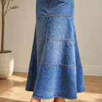 Wilhelmine - Gonna in denim di media lunghezza — 4