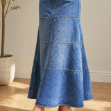 Wilhelmine - Gonna in denim di media lunghezza — 4
