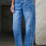 Valeska - Jeans casual a zampa d'elefante — 3