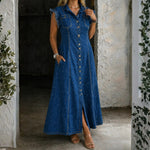 Traudel - Abito in denim taglie forti — 1