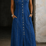 Traudel - Abito in denim taglie forti — 4