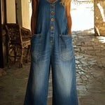Sieglinde - Tuta in denim lavato vintage — 2