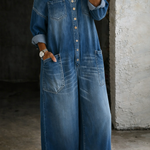 Selma - Combinazione di jeans con spalle scoperte — 2