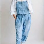 Rosa - Tuta in denim casual — 2