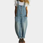 Rosemarie - Combinazione vintage realizzata in morbido tessuto di cotone con un look denim — 1