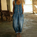 Rosemarie - Combinazione vintage realizzata in morbido tessuto di cotone con un look denim — 3