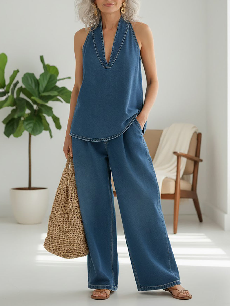 Roswitha - Completo denim due pezzi — 2
