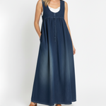 Renate - Abito lungo in denim vintage — 2