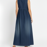 Renate - Abito lungo in denim vintage — 5