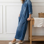 Monika - Salopette in denim di cotone — 2