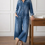 Monika - Salopette in denim di cotone — 4