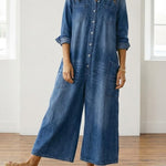 Monika - Salopette in denim di cotone — 6