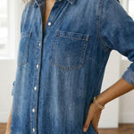 Monika - Salopette in denim di cotone — 8
