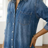 Monika - Salopette in denim di cotone — 8