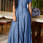 Minna - Abito lungo in denim — 6
