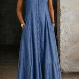 Minna - Abito lungo in denim — 8