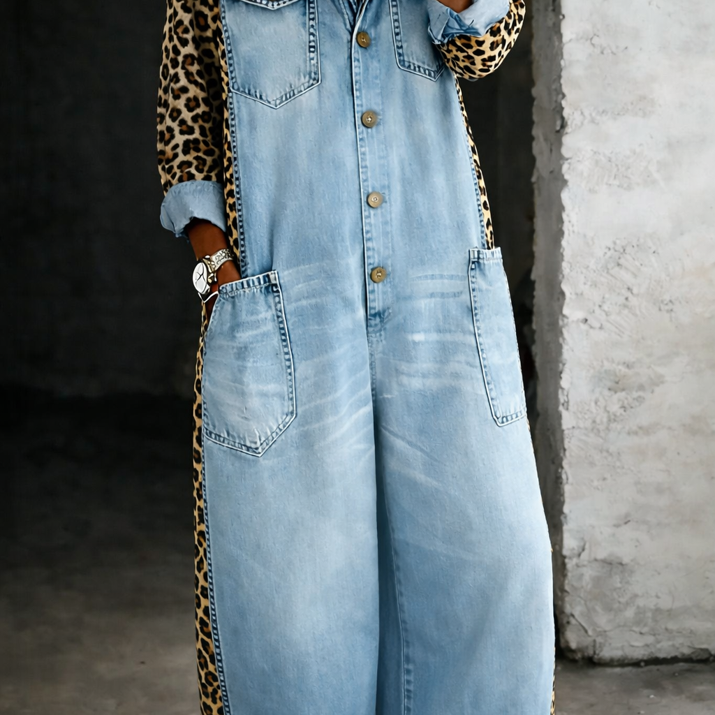 Marianne - Salopette in denim — 2