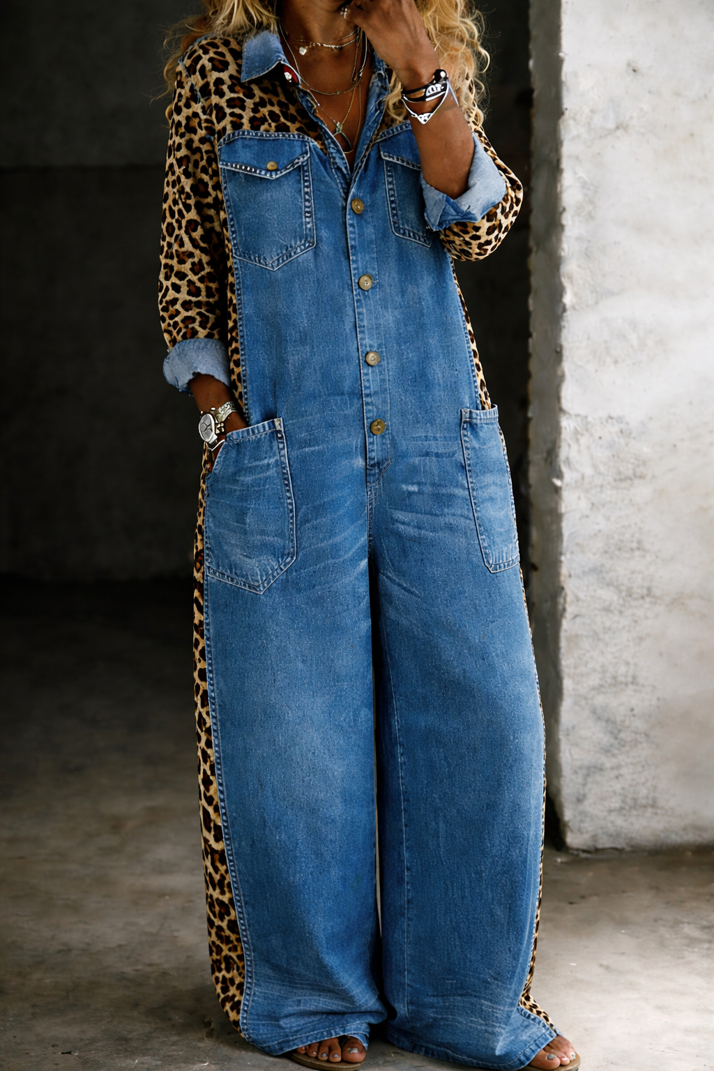 Marianne - Salopette in denim — 4