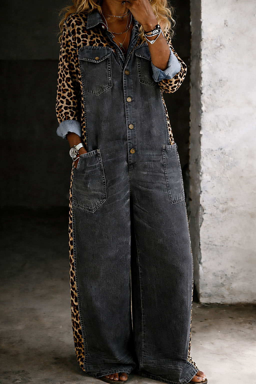 Marianne - Salopette in denim — 5
