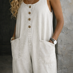 Margarete - Salopette in denim dal lavaggio vintage — 4