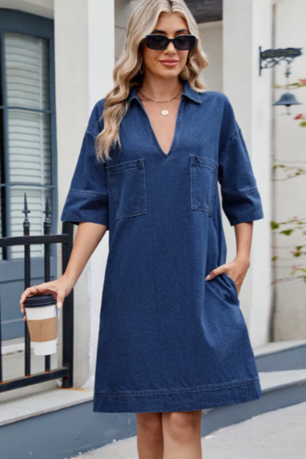 Luise - Abito casual in denim — 3