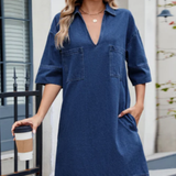 Luise - Abito casual in denim — 3