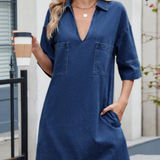 Luise - Abito casual in denim — 6
