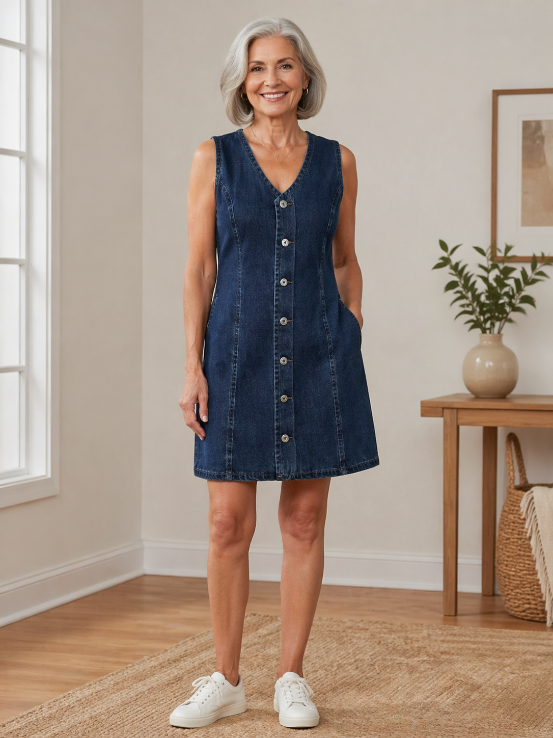 Lotte - Abito casual in denim — 4