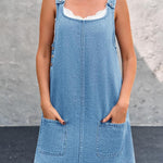 Lisbeth - Abito casual in denim a canotta — 4