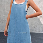 Lisbeth - Abito casual in denim a canotta — 5
