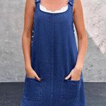 Lisbeth - Abito casual in denim a canotta — 7