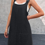 Lisbeth - Abito casual in denim a canotta — 8