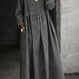 Lieselotte - Abito in denim con colletto alla Peter Pan — 7