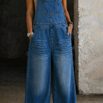 Kunigunde - Salopette in denim con elastico in vita — 2