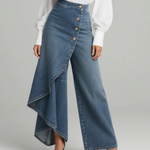 Katharina - Pantaloni avvolgenti in denim — 2