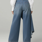 Katharina - Pantaloni avvolgenti in denim — 5