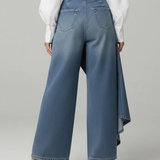 Katharina - Pantaloni avvolgenti in denim — 5